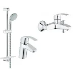 Комплект смесителей для ванны  Grohe Eurosmart (123238 S) - Фото 1